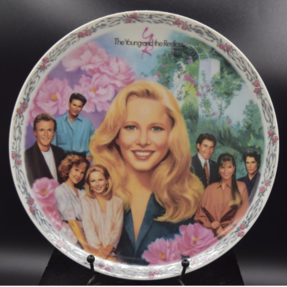 Young And The Restless Collectors Plate "Cricket's Trials" 1994